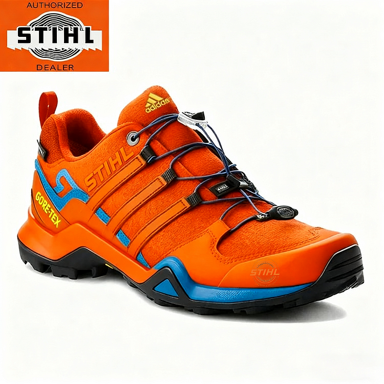 Posljednjih 50 pari čarapa🎁 Muške vodootporne i prozračne radne i planinarske cipele marke adidas® i STIHL, idealne za posao i aktivnosti na otvorenom.