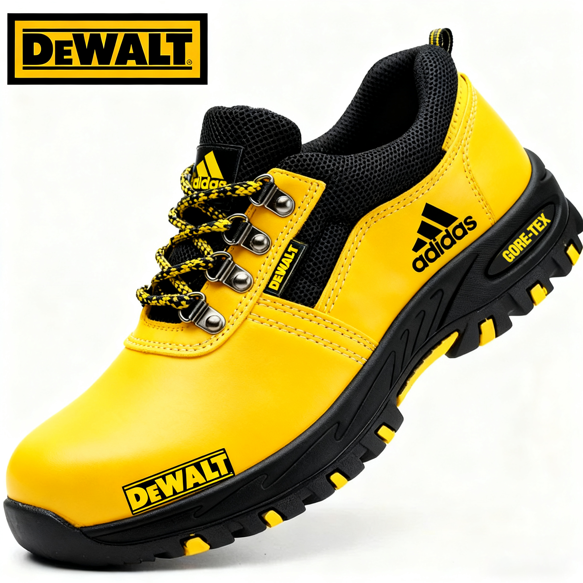 Posljednjih 50 kompleta ogrlica🎁adidas® i DEWALT surađuju na razvoju vodootpornih planinarskih cipela