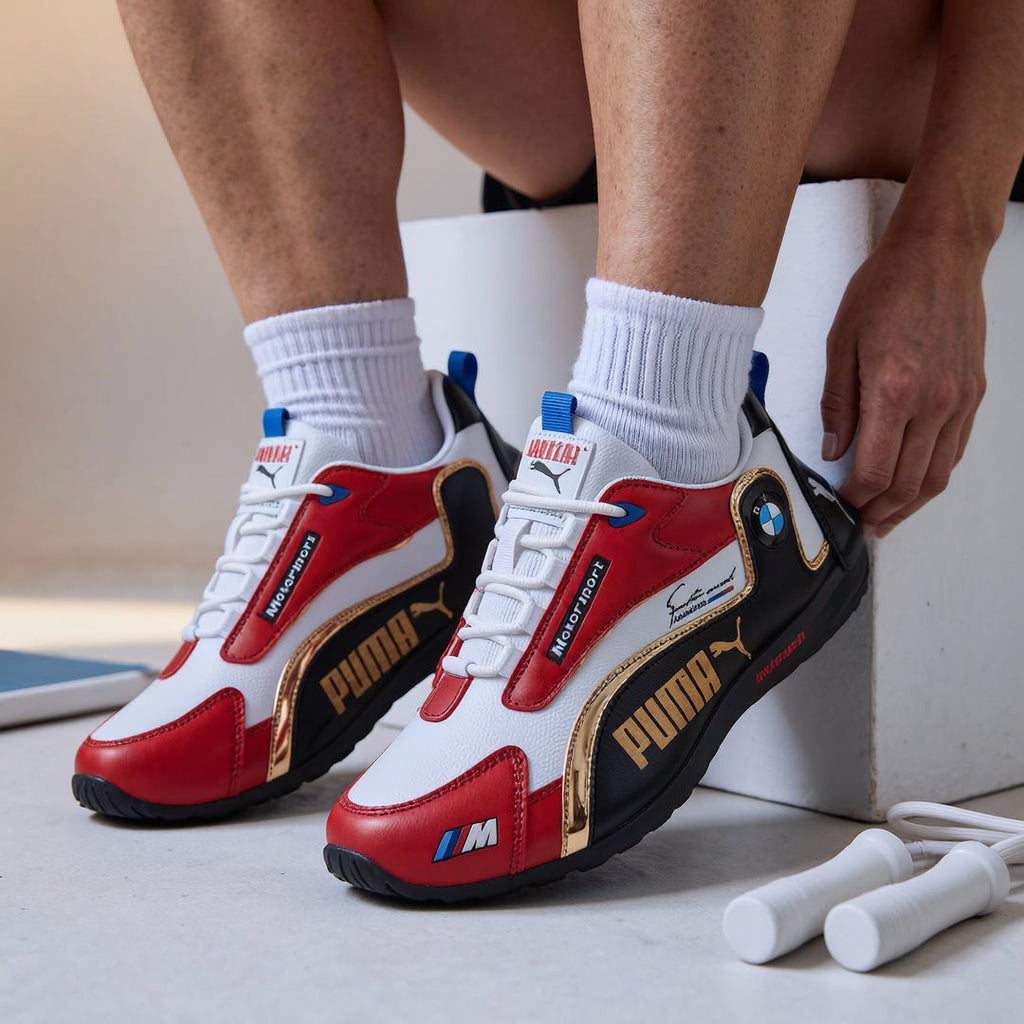 Posljednjih 50 kompleta ogrlica🎁Nove, prozračne muške PUMA®BMW tenisice za ljeto 2026.