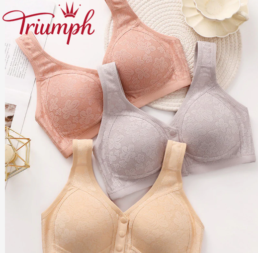 👙Triumph🔥KUPI 2, DOBIJ 2 GRATIS🔥Iznimno udobno žensko donje rublje s kopčanjem na prednje gumbe