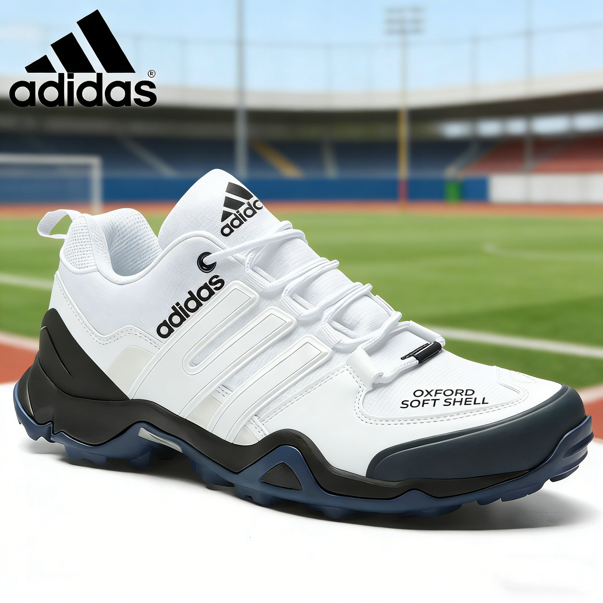 Μπότες πεζοπορίας adidas Oxford Soft Shell με αντιολισθητική σόλα