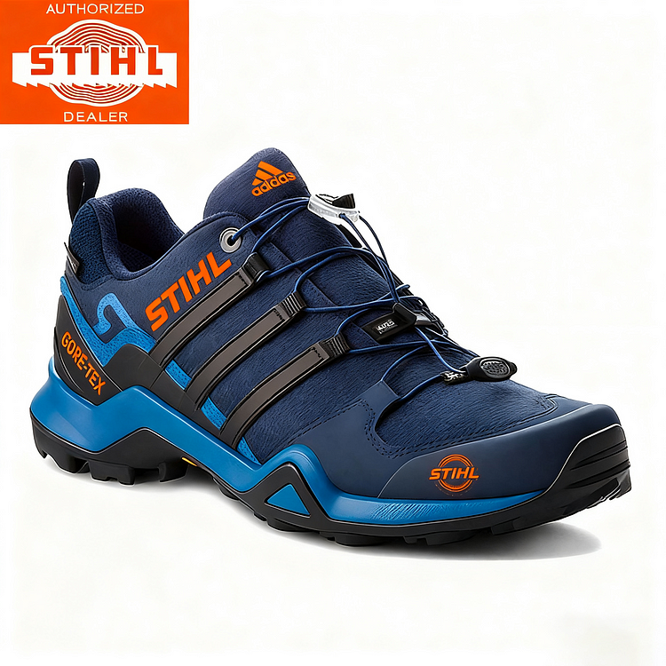 Posljednjih 50 pari čarapa🎁 Muške vodootporne i prozračne radne i planinarske cipele marke adidas® i STIHL, idealne za posao i aktivnosti na otvorenom.